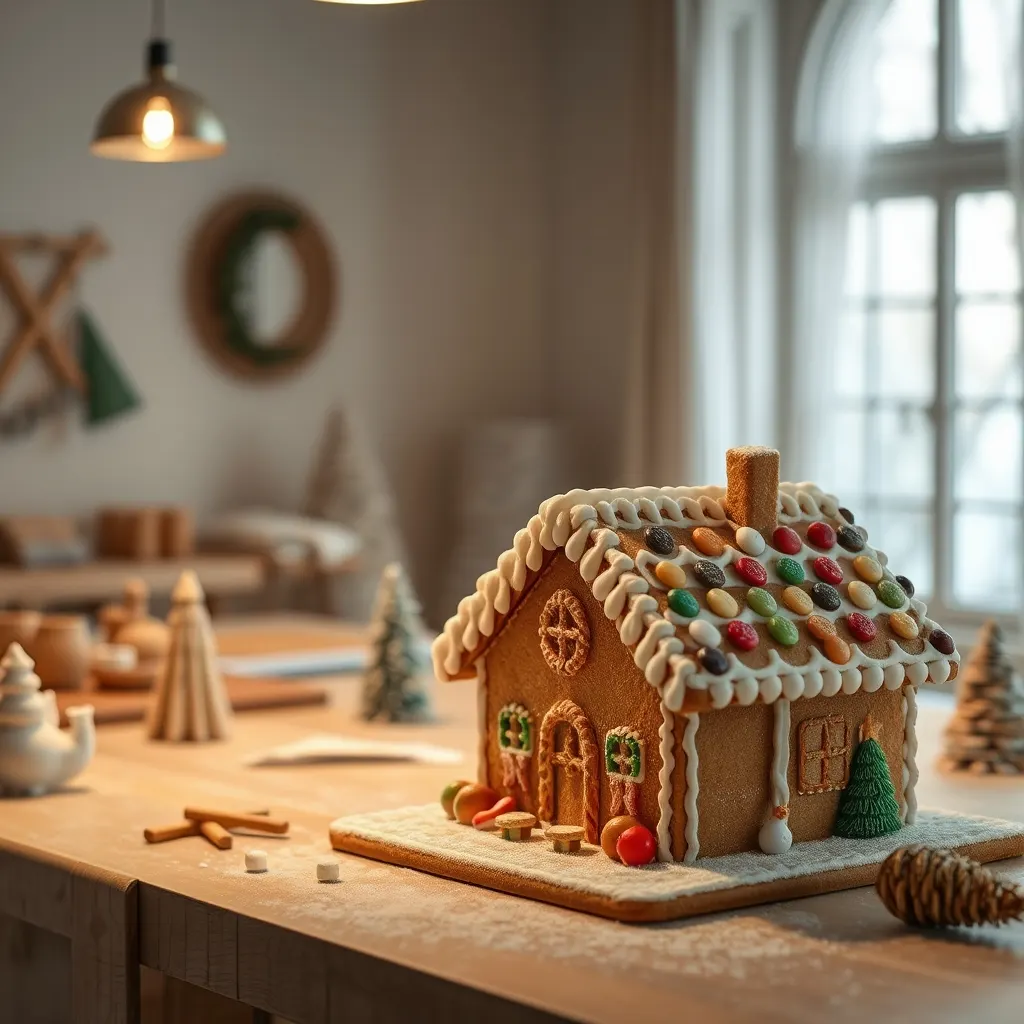 Workshop Demystifizierung Lebkuchenhaus bauen